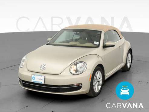 2014 VW Volkswagen Beetle TDI Convertible 2D Convertible Beige - -... for sale in Atlanta, FL