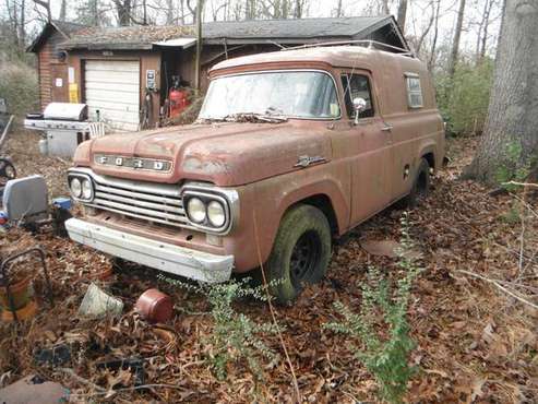 1959 F100 PANEL PROJECT - cars & trucks - by owner - vehicle... for sale in High Point, NC