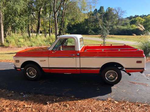1971 CHEVROLET SUPER CHEYENNE SHORT BED TRUCK FACTORY A/C for sale in Monroe, GA