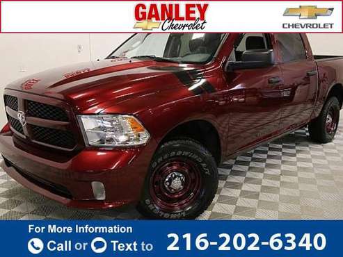 2016 Ram 1500 Express pickup Delmonico Red Pearlcoat for sale in Brook Park, OH