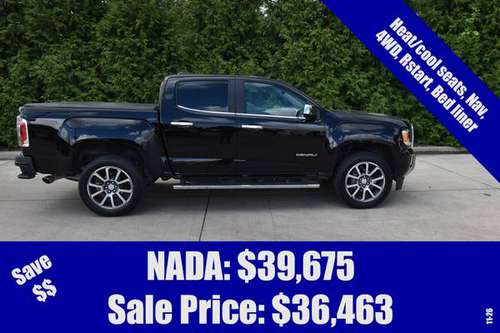 2019 GMC CANYON 4WD Denali A2065 - cars & trucks - by dealer -... for sale in Morton, IL