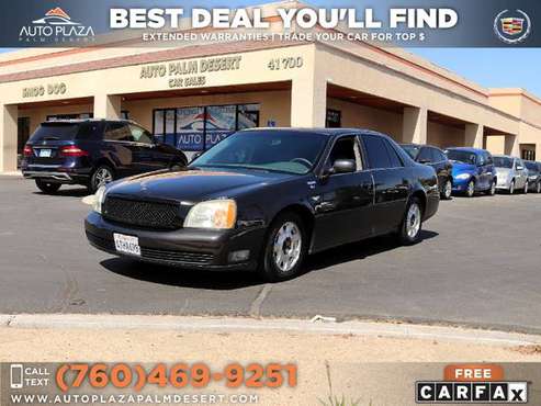 2002 Cadillac DeVille with Service Records - - by for sale in Palm Desert , CA