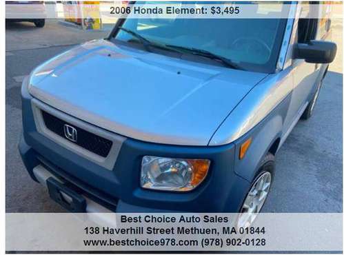 2006 Honda Element LX AWD 4dr SUV 4A - cars & trucks - by dealer -... for sale in Methuen, MA