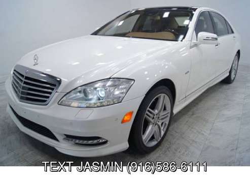 2012 Mercedes-Benz S-Class S 550 4MATIC AWD S550 LOW MILES AMG with for sale in Carmichael, CA