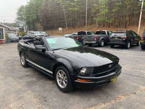 8, 999 2005 Ford Mustang Convertible V6 Black, 129k Miles, New for sale in Belmont, MA