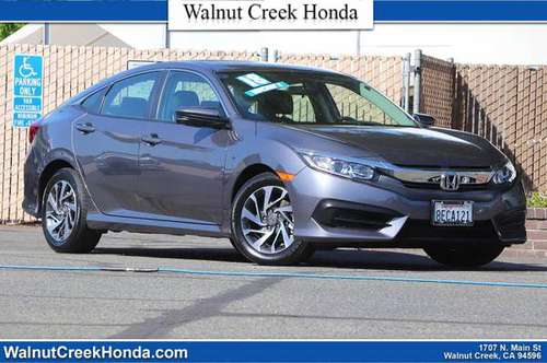 2018 Honda Civic Sedan Modern Steel Metallic SPECIAL PRICING! for sale in Walnut Creek, CA