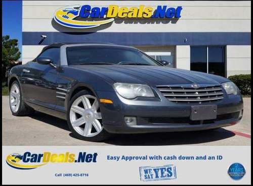 2006 Chrysler Crossfire Limited - Guaranteed Approval! - (? NO... for sale in Plano, TX