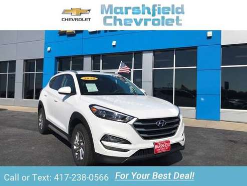 2018 Hyundai Tucson SEL suv Dazzling White for sale in Marshfield, MO