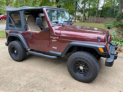 2001 Jeep Wrangler for Sale - cars & trucks - by owner - vehicle... for sale in Tyler, TX
