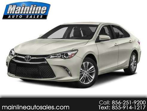2016 Toyota Camry 4dr Sdn I4 Auto SE w/Special Edition Pkg (Natl) for sale in Deptford, NJ