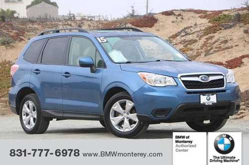 2015 Subaru Forester 4dr CVT 2.5i Premium PZEV - cars & trucks - by... for sale in Seaside, CA