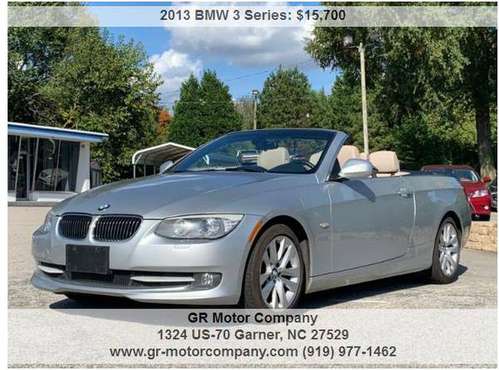 2013 BMW 328i Hard Top Convertible-NAV, Leather, Bluetooth,... for sale in Garner, NC