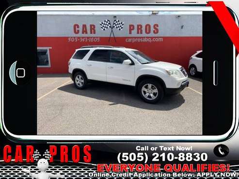 ✅ 2008 Gmc Acadia Slt2 - cars & trucks - by dealer - vehicle... for sale in Albuquerque, NM