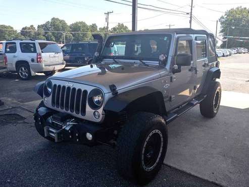 2015 Jeep Wrangler Unlimited 4x4 Sport - cars & trucks - by dealer -... for sale in Statesville, NC