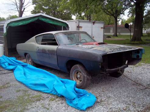 1968 Ford Torino GT 390 4V C6 Project for sale in KY