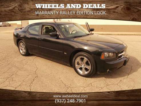 2010 DODGE CHARGER RALLYE WARRANTY BLACK EXTRA SHARP LQQK for sale in New Lebanon, OH