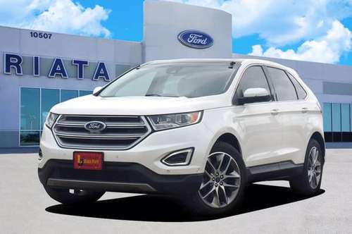 2015 Ford Edge White SAVE - - by dealer for sale in Manor, TX