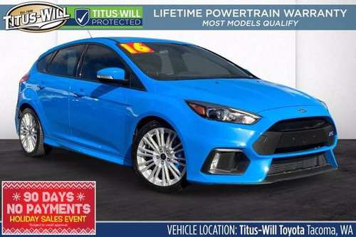 2016 Ford Focus AWD All Wheel Drive RS Hatchback - cars & trucks -... for sale in Tacoma, WA