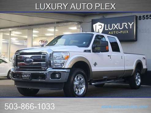 2013 Ford F-350 Diesel 4x4 4WD F350 Super Duty Lariat Truck - cars &... for sale in Portland, OR