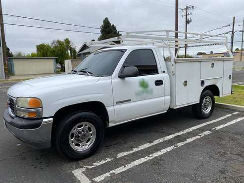 1999 Gmc Sierra Single Cab Utility Truck for sale in Santa Maria, CA