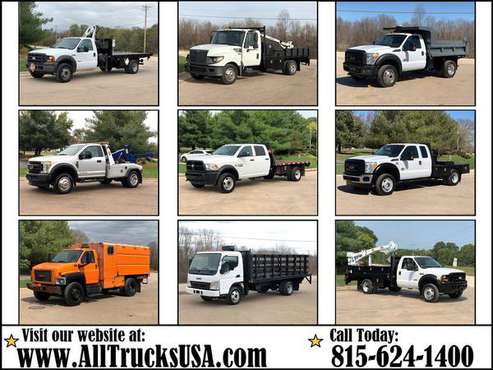 FLATBED & STAKE SIDE TRUCKS CAB AND CHASSIS DUMP TRUCK 4X4 Gas for sale in Meridian, MS