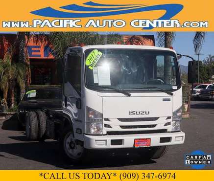2017 Isuzu NRR Diesel Cab Chassis Dually Utility Truck #33860 - cars... for sale in Fontana, CA