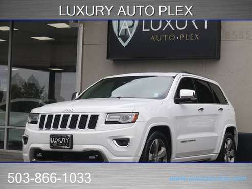 2014 Jeep Grand Cherokee 4x4 4WD Overland SUV - cars & trucks - by... for sale in Portland, OR