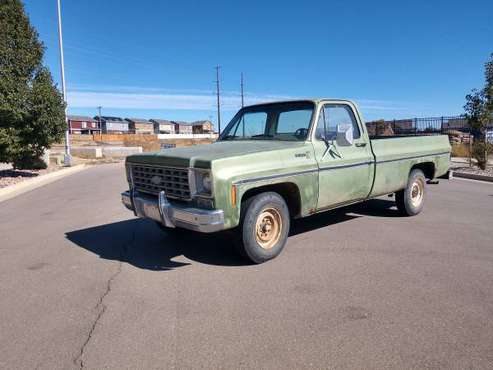 1976 Chevy Scottsdale 4x2 runs strong for sale in Pueblo, CO