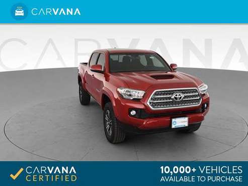 2017 Toyota Tacoma Double Cab TRD Sport Pickup 4D 5 ft pickup Red - for sale in Arlington, District Of Columbia