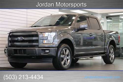 2017 FORD F-150 LARIAT SUPERCREW PANO BLNDSPOT ADAPTIVE 2018 F150... for sale in Portland, OR