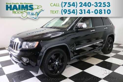 2012 Jeep Grand Cherokee 4WD 4dr Overland for sale in Lauderdale Lakes, FL