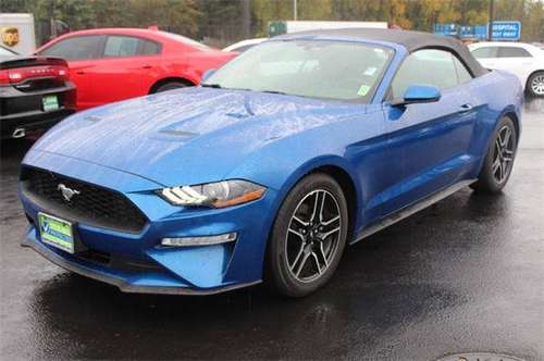 2018 Ford Mustang EcoBoost Premium Convertible for sale in Lakewood, WA