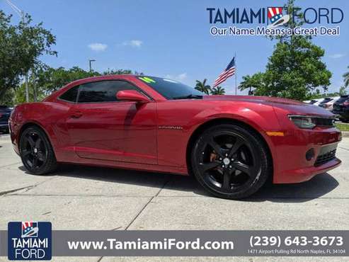 2014 Chevrolet Camaro Crystal Red Tintcoat FOR SALE - MUST SEE! for sale in Naples, FL