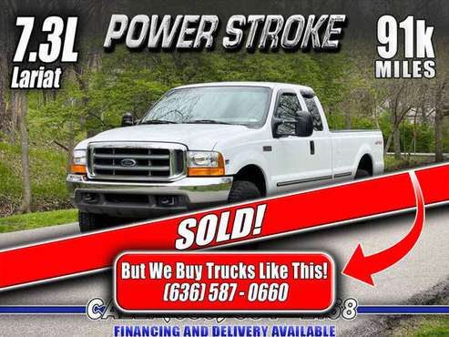 SOLD 1999 Ford F-250 7 3 Powerstroke Lariat 4x4 (90k Miles) - cars & for sale in NY