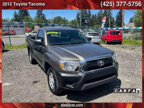 2012 Toyota Tacoma 2WD Reg Cab I4 MT - - by dealer for sale in PUYALLUP, WA