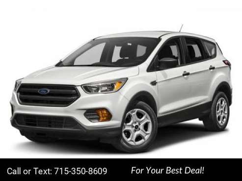 2017 Ford Escape SE suv White - - by dealer - vehicle for sale in Cadott, WI