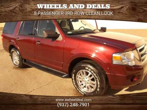 2011 FORD EXPEDITION XLT 5.4 4X4 8 PASSENGER CLEAN - cars & trucks -... for sale in New Lebanon, OH