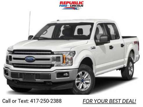 2018 Ford F150 XLT pickup White - - by dealer for sale in Republic, MO