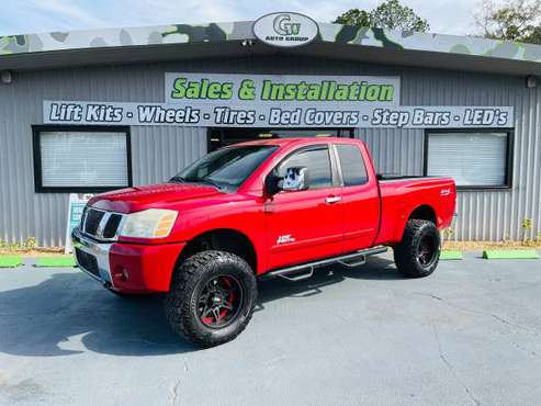 2005 Lifted Nissan Titan LE King Cab 4WD - cars & trucks - by dealer... for sale in Jacksonville, FL