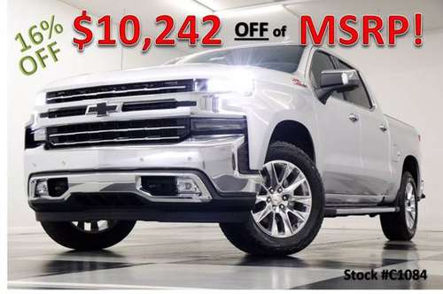 16% OFF MSRP! NEW Silver 2021 Chervolet 1500 LTZ 4WD Crew Cab... for sale in Clinton, AR