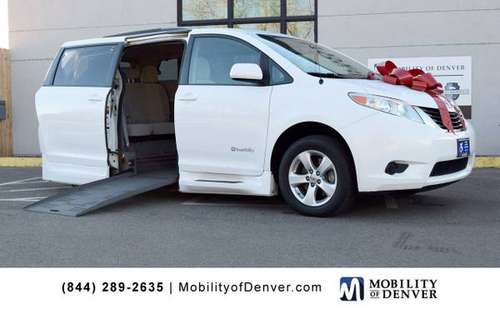 2014 Toyota Sienna LE WHITE - - by dealer for sale in Denver , CO