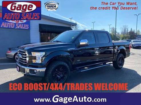 2016 Ford F-150 4x4 4WD F150 Truck Crew cab XLT XLT SuperCrew 5.5... for sale in Milwaukie, OR