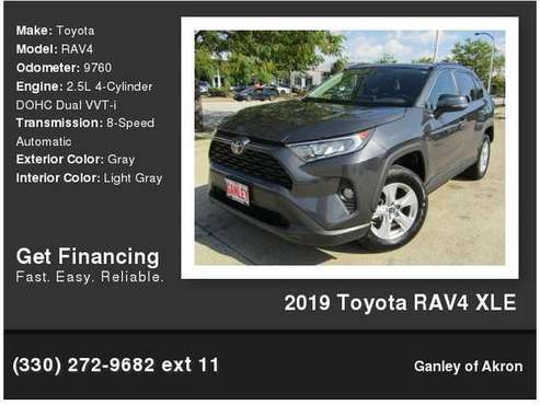 2019 Toyota RAV4 XLE for sale in Akron, OH