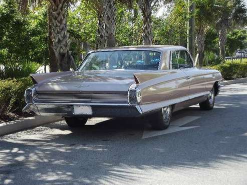 Big Fins 1962 Cadillac Coupe de Ville EXCELLENT - - by for sale in Palm Coast, FL