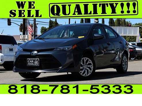 2018 TOYOTA COROLLA LE **$0 - $500 DOWN. *BAD CREDIT 1ST TIME BUYER* for sale in North Hollywood, CA