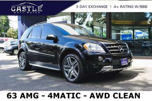 2009 Mercedes-Benz M-Class AWD All Wheel Drive 6 3L AMG SUV - cars & for sale in Lynnwood, WA