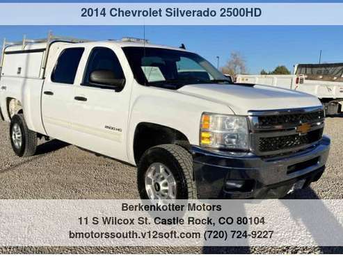 2014 Chevrolet Silverado 2500HD LT Crew 4x4 LT Crew 4x4 Duramax... for sale in Castle Rock, CO