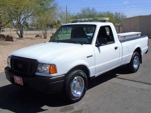 2004 FORD RANGER REGULAR CAB LONG BED WORK TRUCK W/TOOL BOXES - cars for sale in phoenix, NM