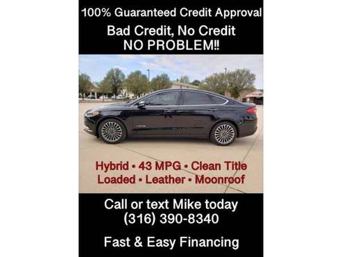 2018 Ford Hyprid Platinum 61k Miles - cars & trucks - by dealer -... for sale in Wichita, KS