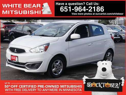 2017 Mitsubishi Mirage - cars & trucks - by dealer - vehicle... for sale in White Bear Lake, MN